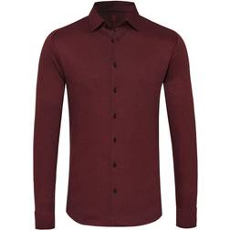 DESOTO Chemise Moderne Kent Sans Repassage Violet Foncé Bordeaux taille