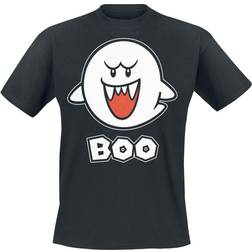 Nintendo T-Shirt Manches Courtes Gaming de Super Mario - Boo - New