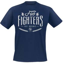 Retro Fighters Foo Fighters 100% Rock T-Shirt dark