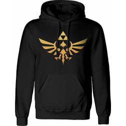 The Legend Of Zelda Felpa con Cappuccio Hyrule - Triforce Logo - Uomo
