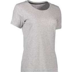 Seven Seas Women's Interlock T-shirt - Light Grey Melange