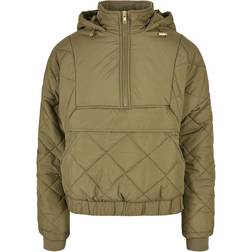 Urban Classics Diamond Quilted Pull Over Jacket - Tiniolive