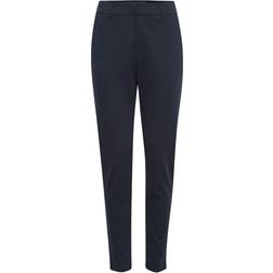 Ichi Pantalon Femme Kate - Bleu