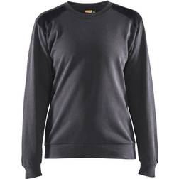 Blåkläder Damen Sweatshirt - Schwarz/Gelb