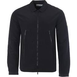 Lyle & Scott Dual Zip Overshirt Jet Black Male