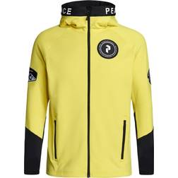 Peak Performance Rider Men Fleece Jacket - Citrine/Black