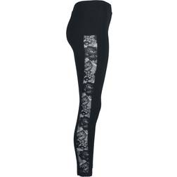 Urban Classics Ladies Ladies Lace Striped Leggings