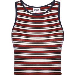 Urban Classics Gewas Top Vrouw Classic Stripe - Bleu