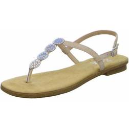 Rieker Embellished Toe-Post Sandals