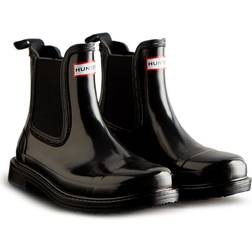 Hunter Commando Chelsea Gloss Boots