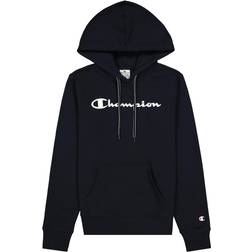 Champion Hooded Sweatshirt - Black/Rosa