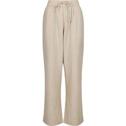Neo Noir Sonar Marlenehose mit Leinen - Beige