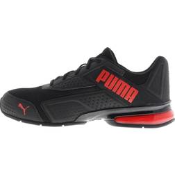 Puma Leader Vt Nubuck Trainers - Sort/Rød