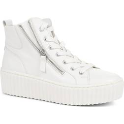 Paul Green Bulner Leather High-Top Trainers GAB35514 321 584 Light