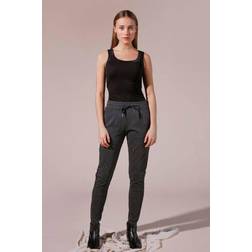 Ichi Women's Kate PA2 Trouser, (Dark Melange 10021)
