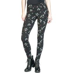 Urban Classics Ladies Ladies Soft AOP Leggings blackfloret