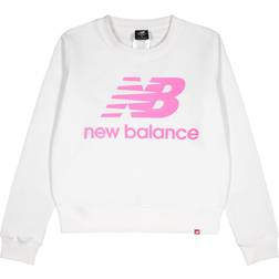 New Balance Sweatshirt Essentials Crew Fleece wt03551-ssv Størrelse