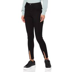 Noisy May – Callie – skinny jeans med hög midja-Grå/a