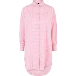 Pieces Hallie LS Long Shirt - Ballerina Stripes