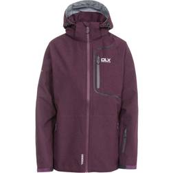 Trespass Womens/Ladies Gita Ii Waterproof Shell Jacket (Blackberry Marl)