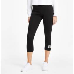 Puma Leggings 3/4 con Logo Essentials Black