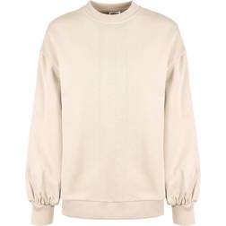 Urban Classics Organic Oversized Crew - Blanc
