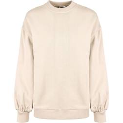 Urban Classics Sweatshirt Femme Oversized - Ladies White Sand - Beige