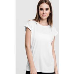 Urban Classics Classic Extended Shoulder Tee - Rouge