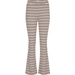 Liberté Natalia-Flair-Pants Rose Lurex Stripe