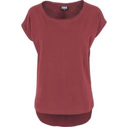 Urban Classics Ladies Ladies Long Back Shaped Slub Tee