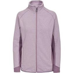 Trespass Kvinnor/Damer Detour Fleece med full dragkedja Blackberry