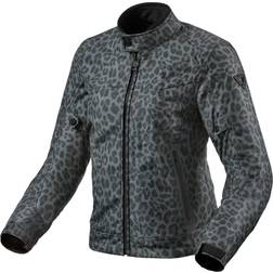 MC-Jakke Rev'It! Shade H2O Dame, Leopard/Mørkegrå Dame