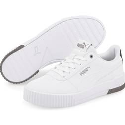 Puma Carina Raw Metallics W - Puma White/Puma White/Puma Silver