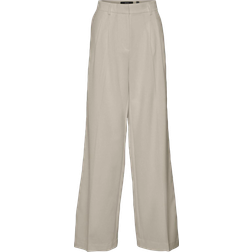 Vero Moda Womens Normal Waist Wide Trousers 32L