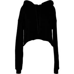 Bella Canvas Ladies Cropped Hoodie (Storm)