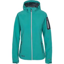 Trespass Women's Landry Waterproof Softshell Jacket - Ocean Green