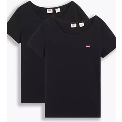 Levi's 2 Pack Crewneck Tee - Hvid