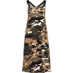 G-Star A-Line Dungaree Camo Dress Multi color Women