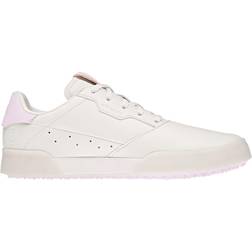adidas Women's Adicross Retro Spikeless Golf Shoes - Cloud White/Core Black/Valkoinen