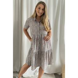 JDY JdY Jdypiper L/S Aop Shirt Dress Wvn N Loose fit dresses Dark Ditsy Flower