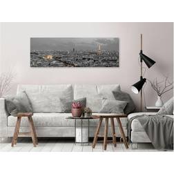 Arkiio Panorama of Paris (1 Part) Narrow 135x45 Tavla