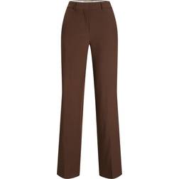 Jack & Jones Mary Normal Pleated Trousers - Dark Brown