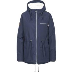 Trespass Womens/Ladies Forever Wateproof Parka Jacket (Navy)