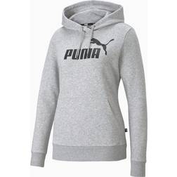 Puma Felpa con cappuccio Essentials con logo da donna - White
