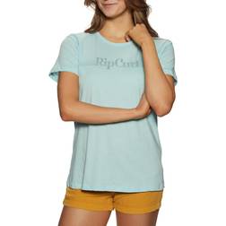 Rip Curl Re-entry Standard Womens Short Sleeve T-Shirt Light Peach