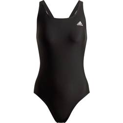 Adidas Women's SH3.RO Solid Swimsuit - Black/White