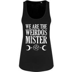 Grindstore Womens/Ladies We Are The Weirdos Mister Floaty Tank (Black)