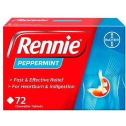 Rennie Peppermint Heartburn & Indigestion Relief 72 pcs