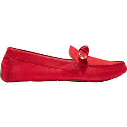 Cole Haan Evelyn Bow Driver - True Red