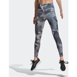 adidas Training Essentials Printed High-Waisted tights One Light Onix